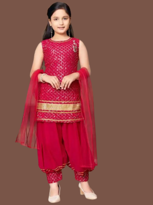 Girl's Kurti Set